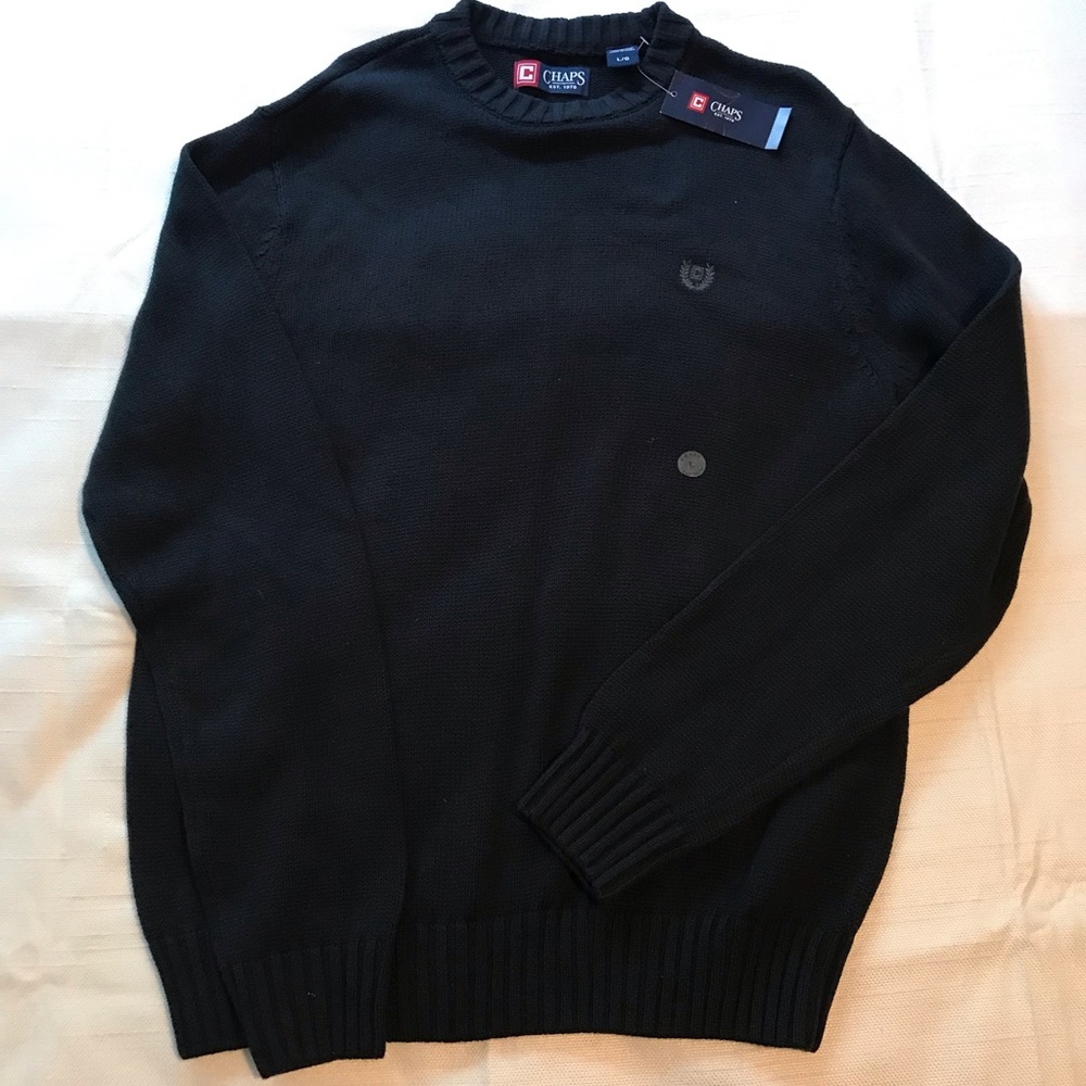 Chaps Men Sweater Size Large NWT